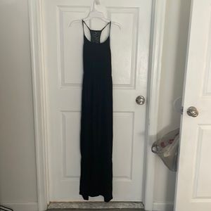Long black maxi dress great condition
